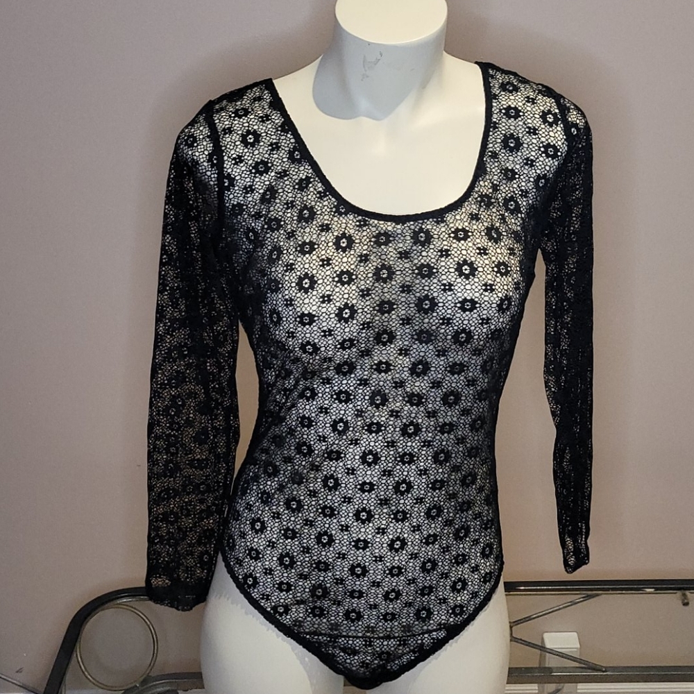 Victoria Secret Black Bodysuit